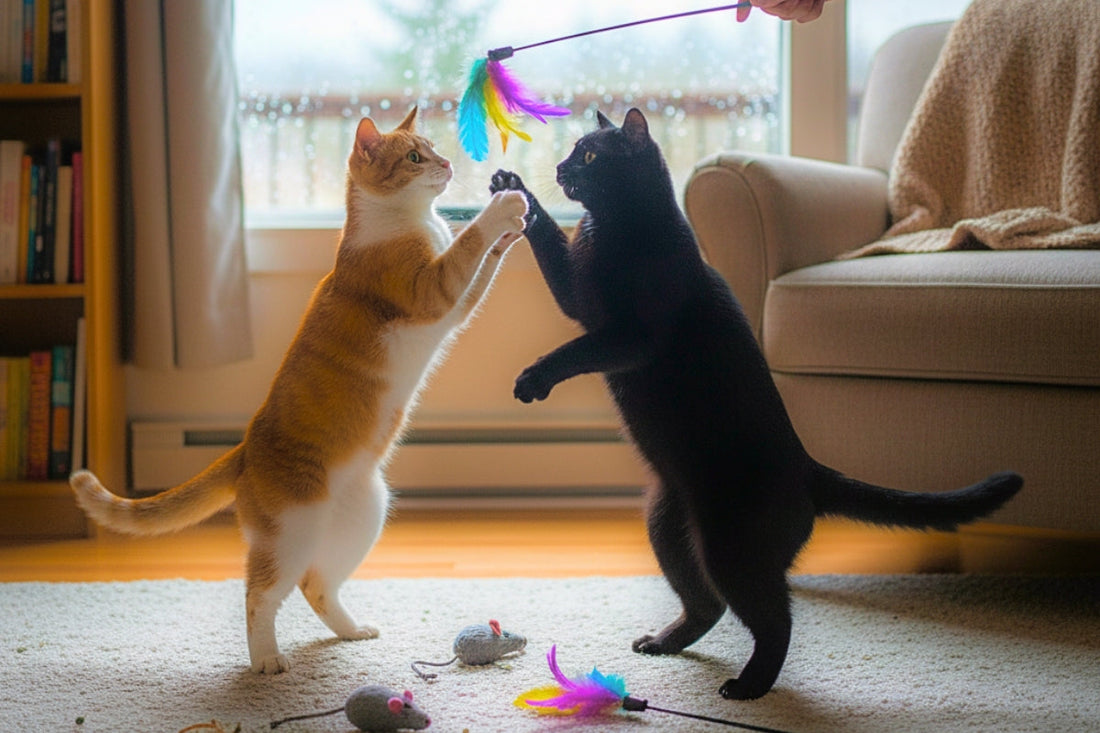 Indoor Cat Play Ideas: Fun Rainy Day Games with Teaser Wands