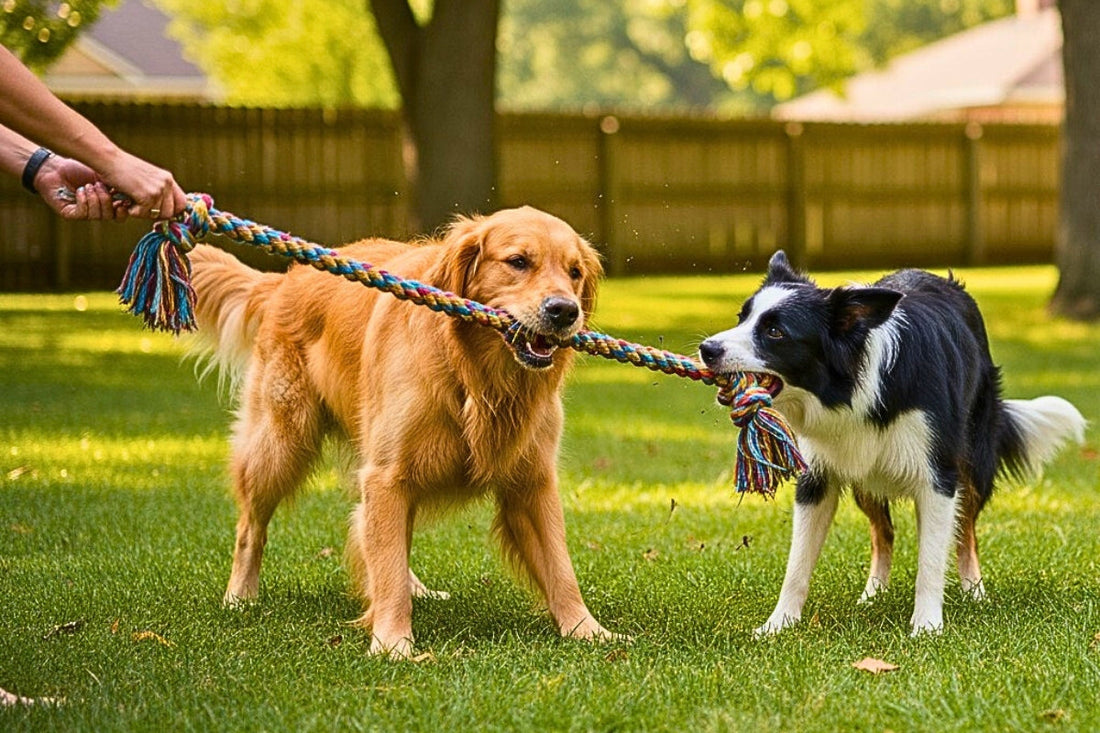 Rope Tug Dog Toy Benefits: Bonding, Training & Playtime