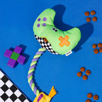Game Handle Rope Dog Tug Toy for Teething and Active Play