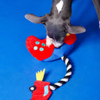 Game Handle Rope Dog Tug Toy for Teething and Active Play