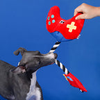 Game Handle Rope Dog Tug Toy for Teething and Active Play
