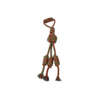 Christmas Rope Dog Tug Toy for Chewing and Teeth Cleaning