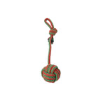 Christmas Rope Dog Tug Toy for Chewing and Teeth Cleaning
