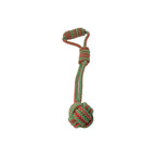 Christmas Rope Dog Tug Toy for Chewing and Teeth Cleaning