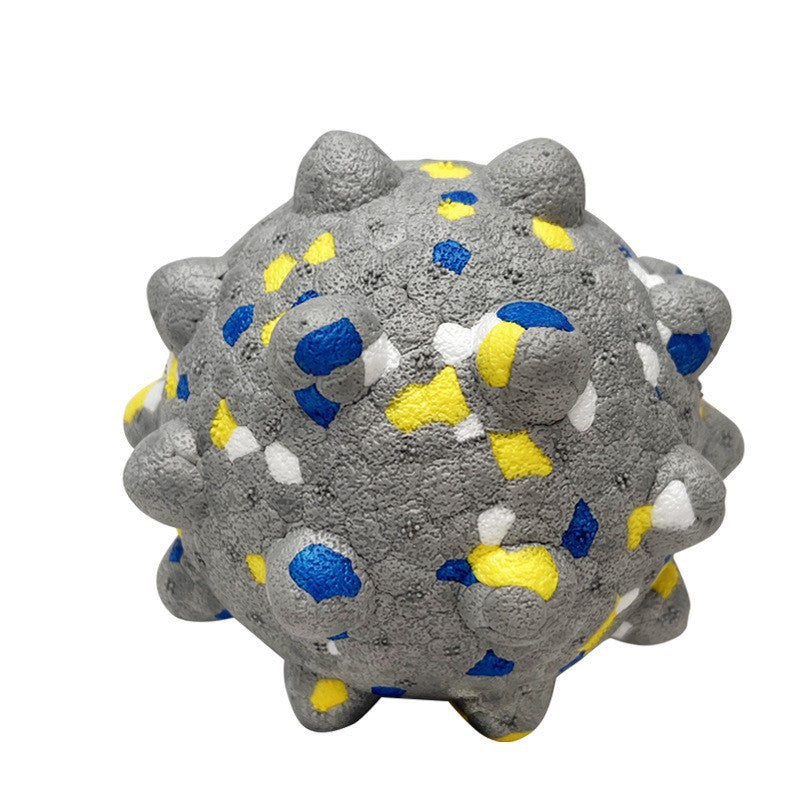 Bite resistant ETPU chew ball for dogs of all sizes