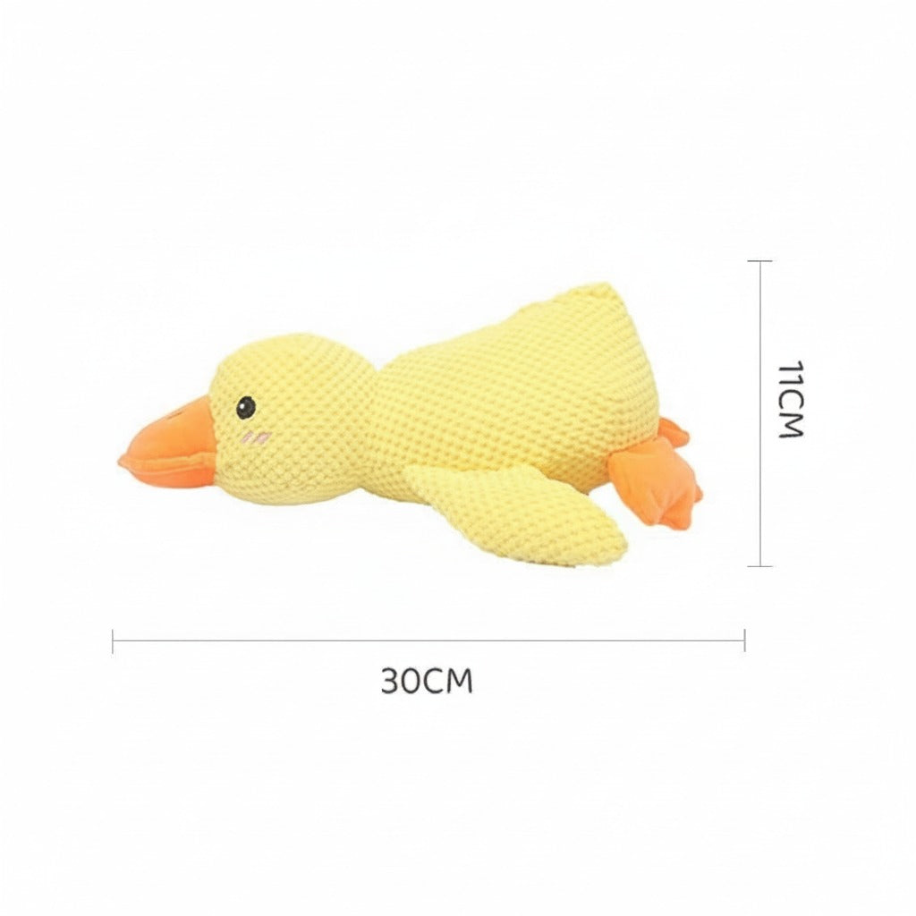 Duck Plush Squeaky Dog Toy for Small Dogs and Puppies