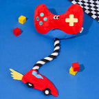 Interactive rope tug toy for dogs to chew, fetch, and play