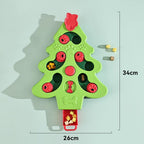 Slow feeder tray puzzle toy for dogs with anti-slip base